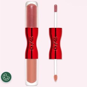 One/Size LIP SNATCHER
HYDRATING LIQUID LIPSTICK AND LIP GLOSS DUO in Be About It
